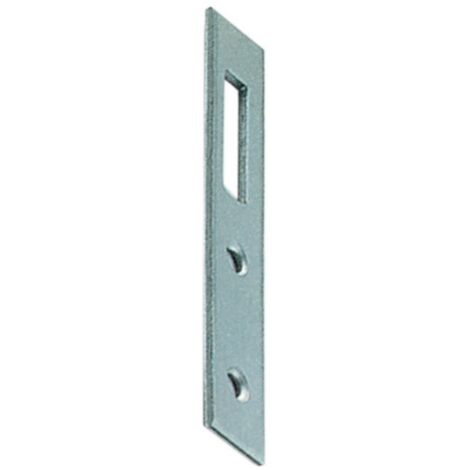 cf 4 pz lastrine diritte per pensili mm 100 acciaio zincato lastrina piastrina