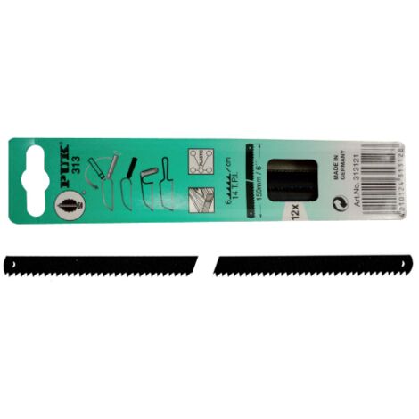 cf 5 lames Puk originales en acier au carbone lame 150 mm pour bois