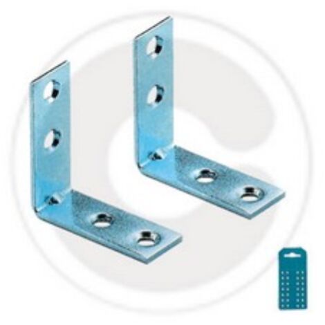 cf 5 pcs plaque d&39angle 4 trous cm plaque d&39angle en acier 4x4