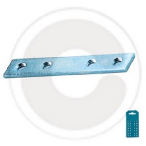 cf 5 pcs plaque en acier avec 4 trous droits 6 cm dans la plaque d&39angle en acier