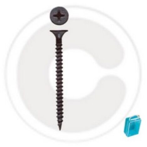 cf 50 pcs de vis pour cloisons sA ches 3,5x25 mm en acier avec vis phosphatA e noire