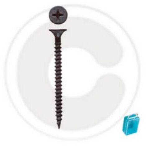 cf 50 pcs de vis pour cloisons sA ches 3,5x35 mm en acier avec vis phosphatA e noire