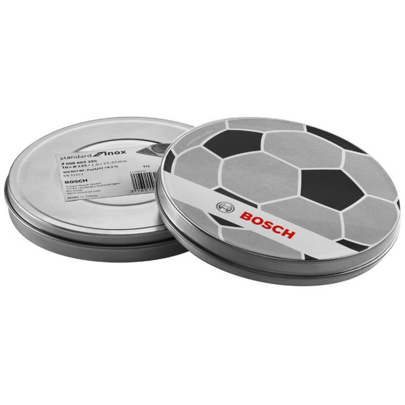 10CF BOX DISCHI ABRASIVI 10 PZ. per inox Ï mm. 115x1,0x22,2