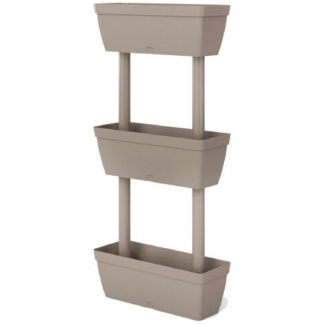 CF KIT FIORIERE VERTICALI KIT 3 PZ - COLORE GRIGIO