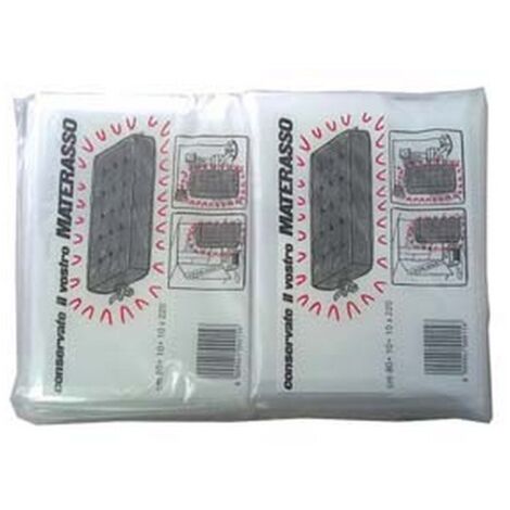 CF SACCO COPRIMATERASSO NEUTRO - CM.80+10+10X220 GR.142
