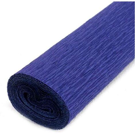 Cf.10 Carta Crespa 40Gr. Blu Scuro 14 (01/04) X1