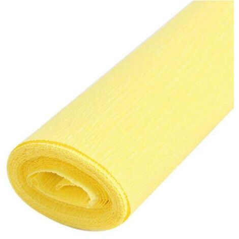 Cf.10 Carta Crespa 40Gr. Giallo 02 X1