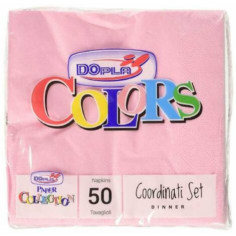 Cf.50 Tovaglioli 33X33 Rosa 18407 X1