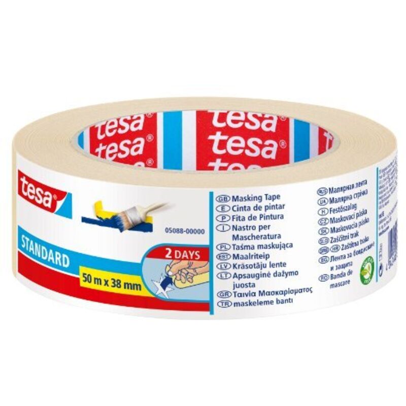 Tesa Nastro Adesivo Carta 38mm X 50mt Rz28326 Resistente E Versatile