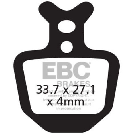CFA402HH - EBC Bremsbeläge aus Sintermetall für Fahrräder