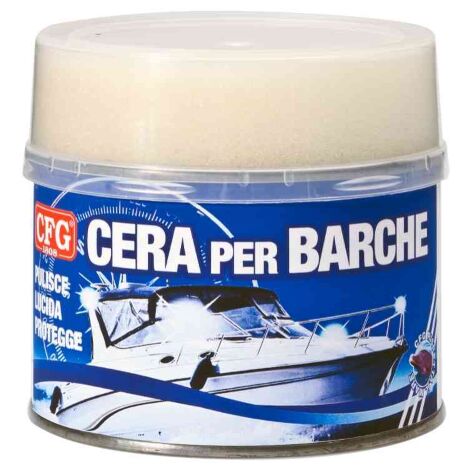 CFG CERA PER BARCHE Deterge protegge lucida scafi idrorepellente 300 ML