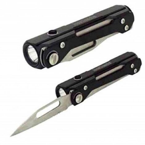 Cfg torcia led con power bank e coltello el063