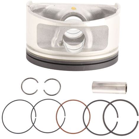 CFTGIW 72,5 Mm 17 Mm Piston Set Endet AI-Huile en Alliage Ajustement pour la Goupille de Piston YP300cc Pin Ringpiston Pin Cylinderpiston Kigenne Ringpiston pour Yamahavehicle Accessory.