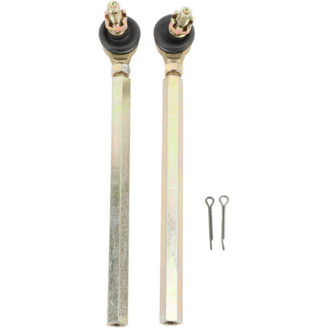 CFTGIW P Tirante per albero in acciaio da 190 mm con giunto metallico, adatto a kart e quad da 50-250 cc. Tirante per albero in acciaio, zattera di battuta da 190 mm e resistenza.