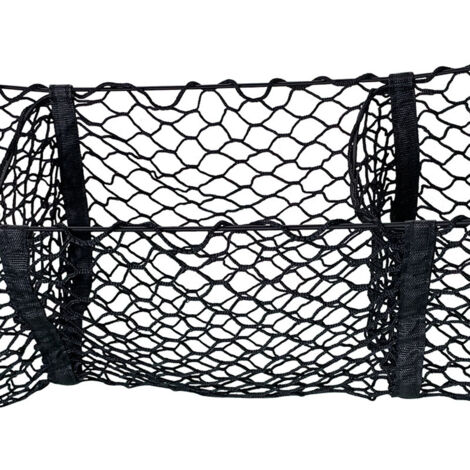 CFTGIW Rete portaoggetti per auto, borsa a rete posteriore 43x12 pollici per auto, camion, SUV POCKETNET Bagstorage Pockettrunk Pockettrunk Bagrear Netcargo Netcargo (47x12 pollici (3 griglie))
