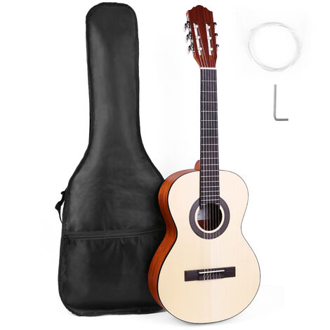 CG-11 36 Inch Travel Classical Guitar,Spruce Top,Mahogany Back and Sides,with Bag and String