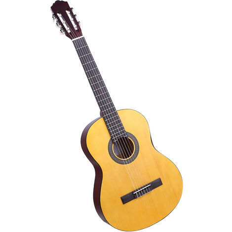 CG-12 39 Inch Classic Rounded Classical Guitar,Southern Wood Top Back Side,with Bag and Strings