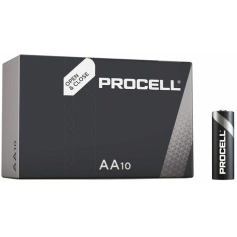 CGC 106000003 Coffret 10 piles alcalines Procell Industrial LR6 (AA)