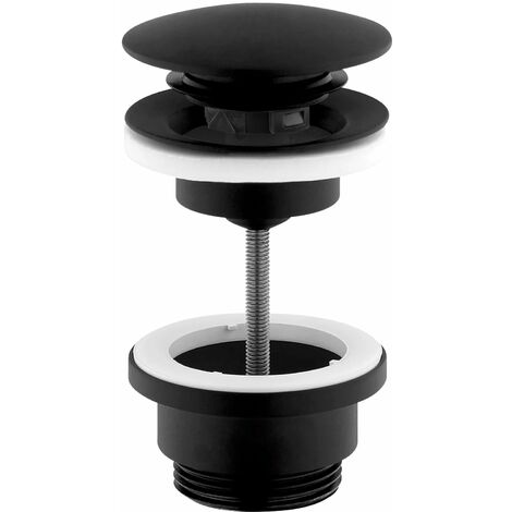 Cgs - Piletta Click-Clack Con Vite Da 1" 1/4 - Colore: Nero