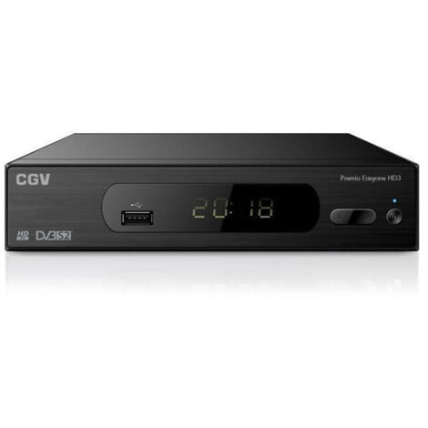CGV 70147 Récepteur satellite HD "Free to air" - Noir