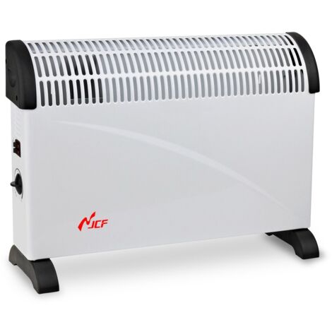 CH-2000A Calefactor eléctrico JCF 2000 Watt tres niveles de potencia Blanco