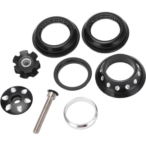 CH-920 44mm Steuersatz für gerade Gabeln, Semi-Cartridge-Lager, kompatibel mit Mountainbikes und Rennrädern.