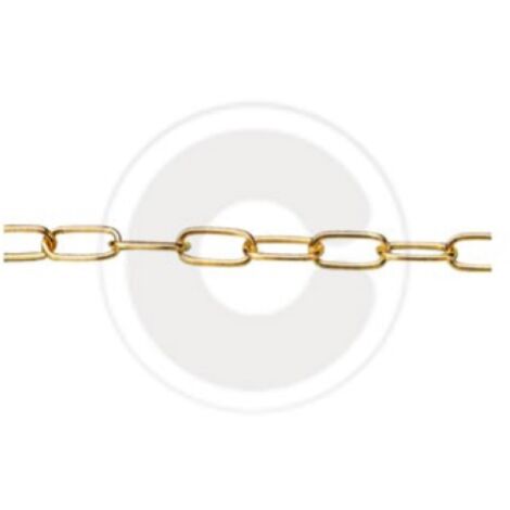 ChaA ne gA noise 25 mtl en acier rond laiton plaquA gr 12 Corde de 1,8 mm