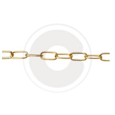 ChaA ne gA noise 25 mtl en acier rond laiton plaquA gr 14 Corde de 2,2 mm