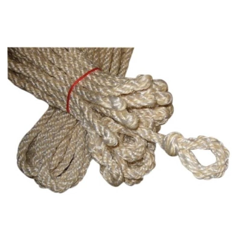 Chablot sisal, diamètre 12 mm, longueur 4 m