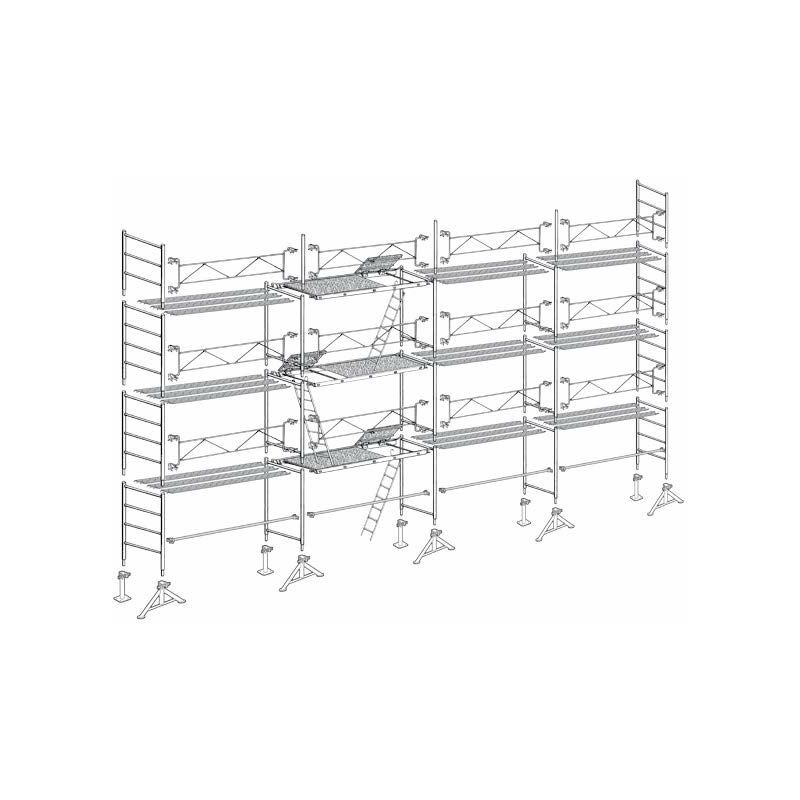 Chafaudage Altrad 49 maçon 104 m²