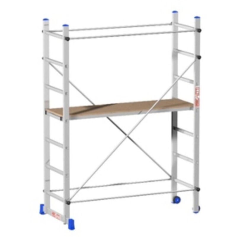 échafaudage en aluminium superminio 158x80xh210 cm