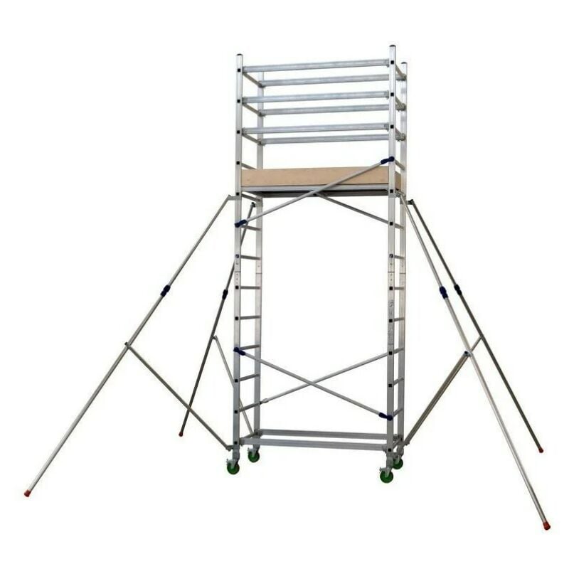 Échafaudage roulant aluminium Supremalu 4m80