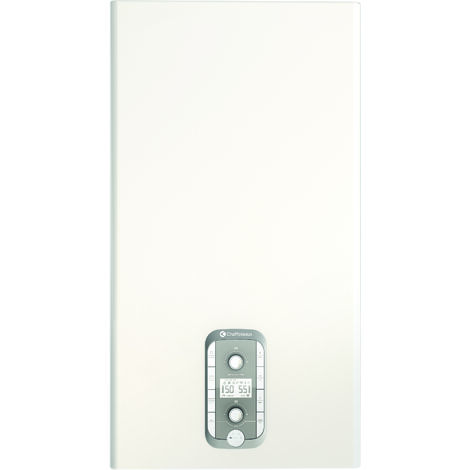 Chaffoteaux – Chaudière gaz à condensation 25 kW – Chauffage + eau chaude sanitaire – Évacuation ventouse – Rendement 98,3% – Installation par pro