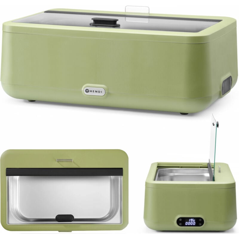 Chauffage bain-marie électrique uniq 607 x 402 mm 700 w - vert