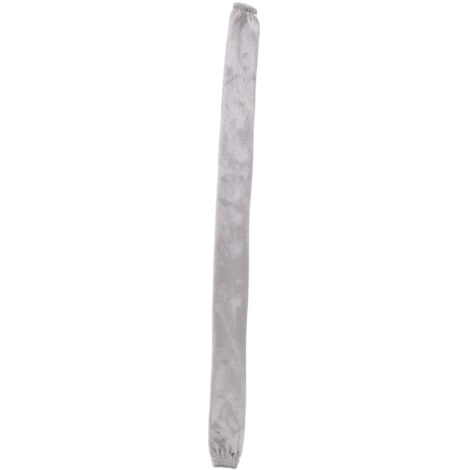 Chain Cover Dustproof Wire Flannelette Cloth 60cm Length 5cm Width with Zipper for Protection Grey