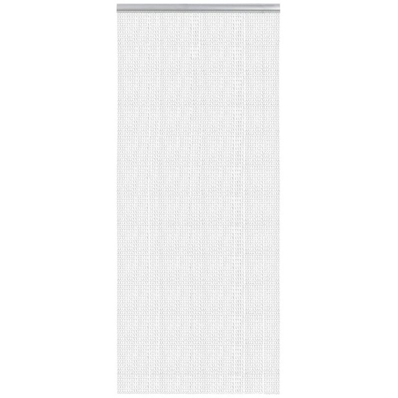 Chain Door Fly Screen 90x212 Cm Aluminium Vidaxl