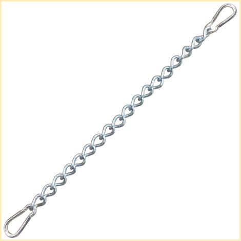 Chain with two carabiners, variable hammock attachment  up to 230 kg (chain 66 cm)