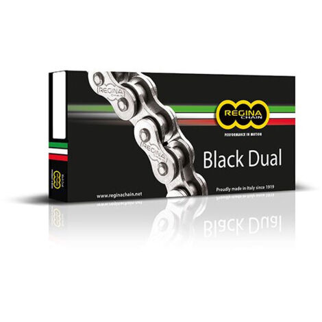 Chaine 520-ZRA - 100 Maillons Avec Joints Toriques - BLACK DUAL