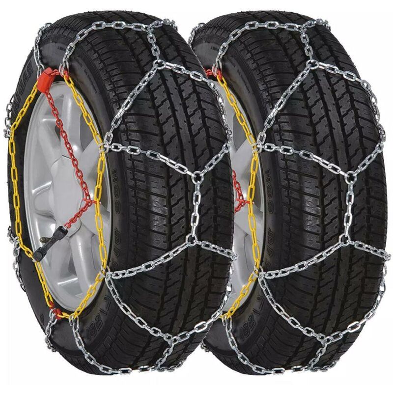 Chaîne à neige roue voiture 2pcs 12 mm KN 80 HDV06668