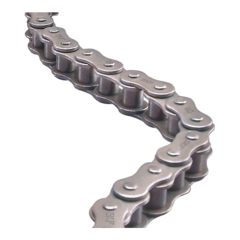 SKF - Chaîne à rouleaux Simple en Acier carbone 06B, pas 9.53mm, longueur 5m ( Prix pour 1 )