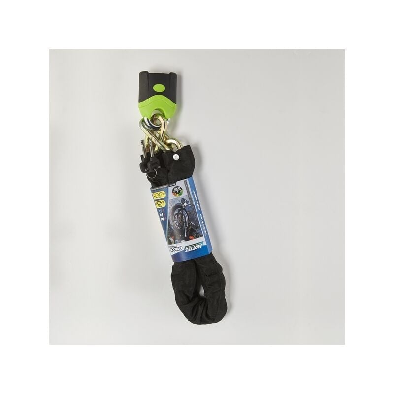 Chaîne antivol gainée avec cadenas