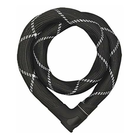 Chaine Antivol moto Abus sécurité Steel O Chain Iven 8210/110 - Noir