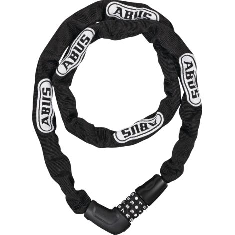 Chaine antivol Steel O Chain noir ABUS 5805C 75 black