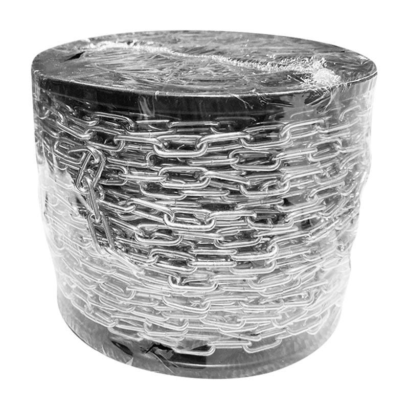 Chaînette argentée - rouleau de 50 m