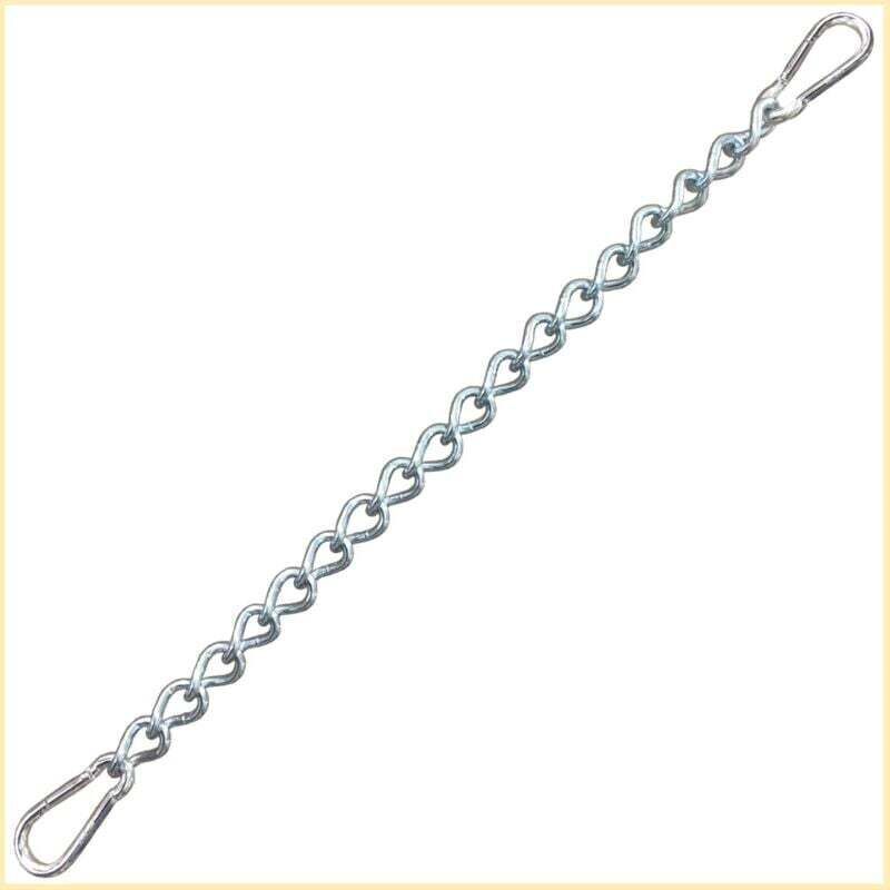 Chaîne avec Deux mousquetons, Fixation Variable pour hamac jusqu'à 230 kg (Chaîne 66 cm)