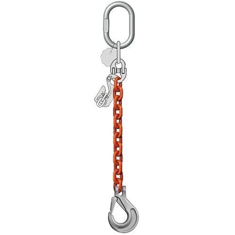 Chaîne de butée 1 brin, 2,5 t, 8 mm longueur 3 m