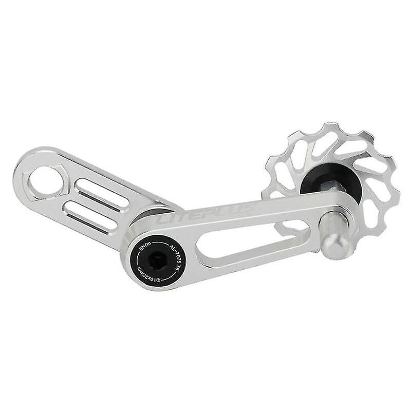 Chaîne de pression pour vélo pliable avec fermeture éclair et roue de guidage Palin en céramique, argent