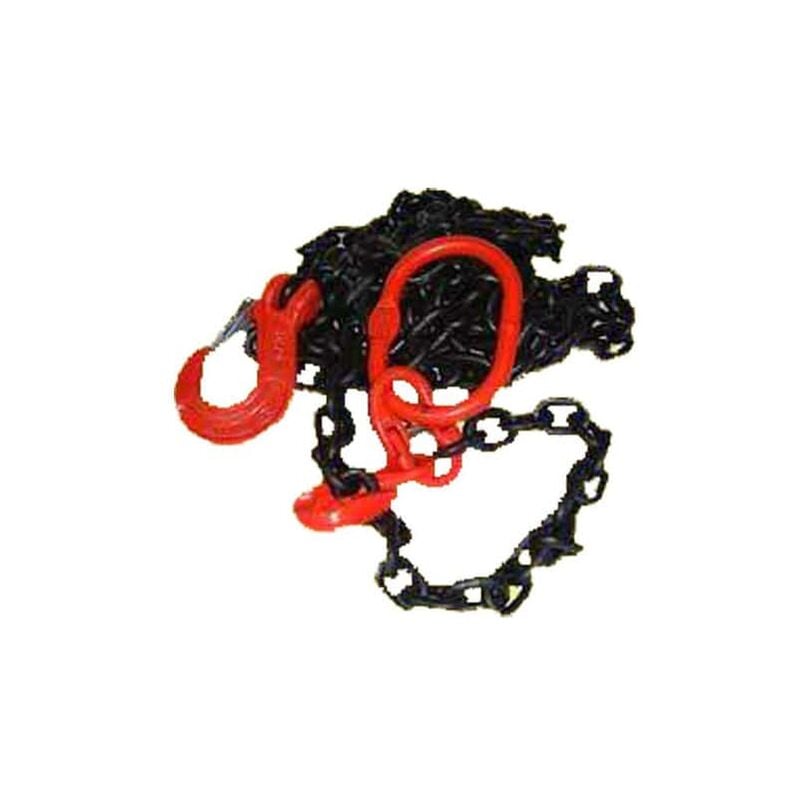 Chaine de remorquage diam 10mm 5m rupture 12t6
