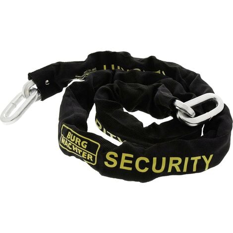 Chaîne de sécurité Burg Wächter GKM 10/ 100 GKM 10/ 100 noir 1 pc(s) S010731
