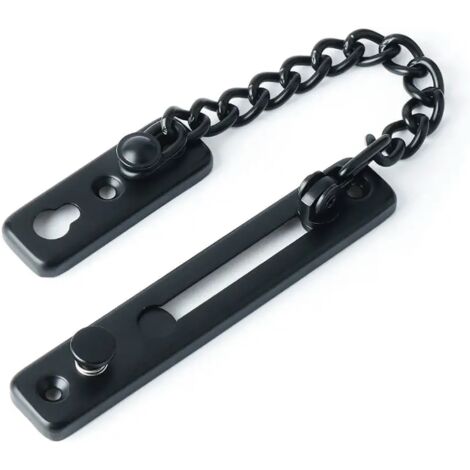 Chaîne de sécurité pour porte, butée de porte étroite à ressort antivol-AquaForge